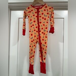 Little Sleepies Cherry Print Pajamas
